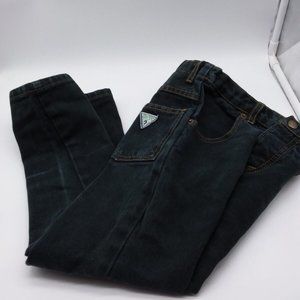 Vintage Guess A George Marciano Design Kids Black Jeans Size 3 Canada 1990s